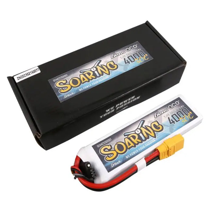 Battery Gens Ace G-Tech Soaring 4000mAh 7.4V 30C 2S1P XT90 - Lithium and NiMH<<<Batteries<<<RC models<<<InnproXML