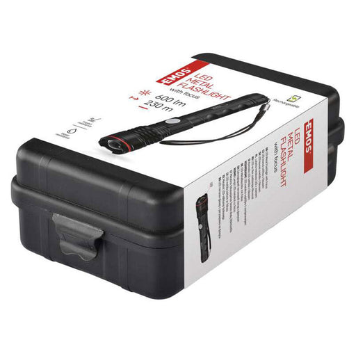 BATTERY METAL LED LANTERN 600 LM IP44 EMOS - Авто фенери и лампи<<<Ел. принадлежности<<<Авто и вело<<<Praktiker&&&Авто