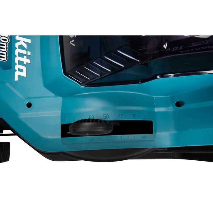 BATTERY MOWER MAKITA DLM382PT2 36 V MOWING WIDTH 38.00 cm NUMBER OF BATTERIES 2 5.00 Ah - Електрически