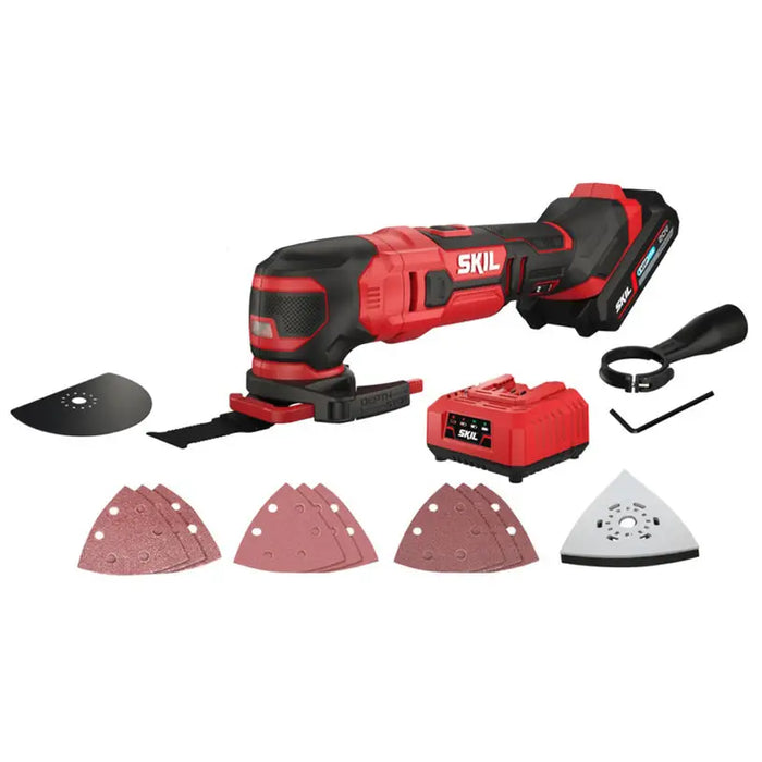 BATTERY MULTIFUNCTIONAL TOOL 18 V SKIL MF1E3620CA 18 V NUMBER OF BATTERIES 1 2.50 Ah - Осцилиращи мулти