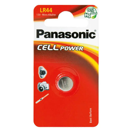BATTERY PANASONIC LR44EL - Батерии<<<Батерии и фенери<<<Осветление<<<Praktiker&&&Батерии<<<Батерии и зарядни