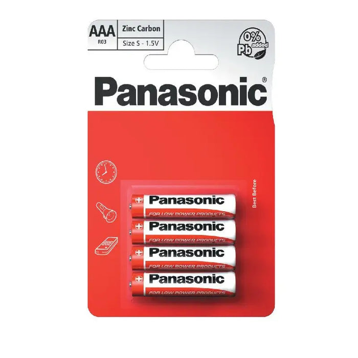 BATTERY R03RZ/4BP PANASONIC - Батерии<<<Батерии и зарядни устройства<<<AmperelB2B