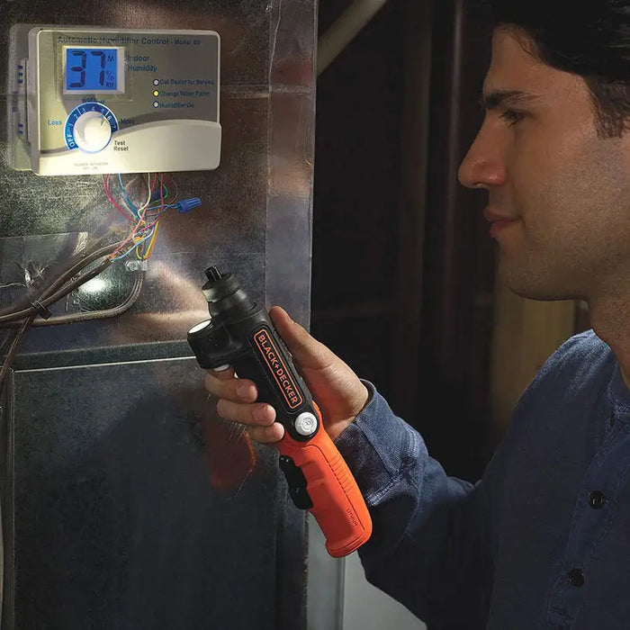 BATTERY SCREWDRIVER BLACK&DECKER BDCSFL20AT-QW 3.6 V 1.50 Ah 5.50 nm - Акумулаторни отвертки<<<Винтоверт<<<Инструменти