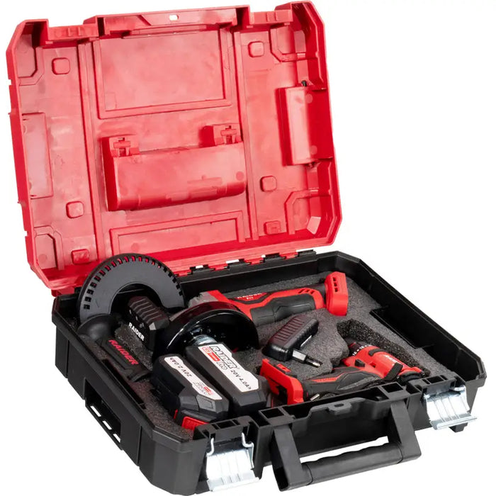 BATTERY SET RAIDER PRO RDP-PBCDI20&SPAG20 20 V NUMBER OF BATTERIES 2 2.00 Ah CASE - Акумулаторни