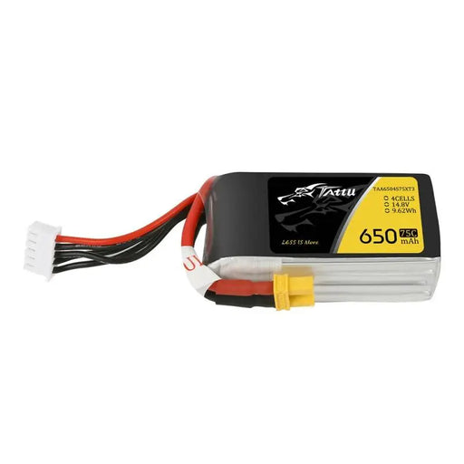 Battery Tattu 650mAh 14.8V 75C 4S1P XT30 - Lithium and NiMH<<<Batteries<<<RC models<<<InnproXML