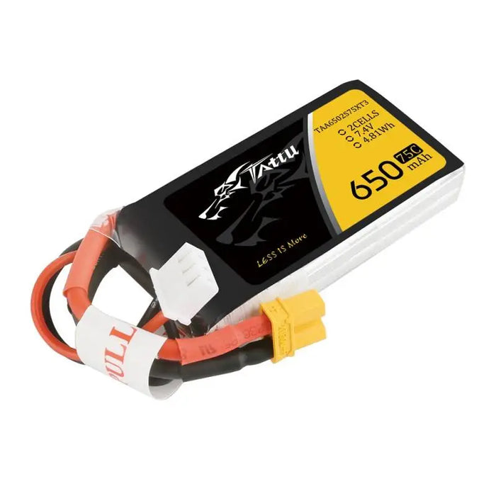 Battery Tattu 650mAh 7.4V 75C 2S1P - Lithium and NiMH<<<Batteries<<<RC models<<<InnproXML