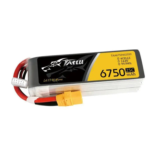 Battery Tattu 6750mAh 14.8V 25C 4S1P XT90 - Lithium and NiMH<<<Batteries<<<RC models<<<InnproXML