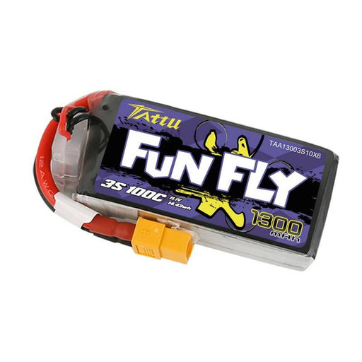 Battery Tattu Funfly 1300mAh 11,1V 100C 3S1P - Lithium and NiMH<<<Batteries<<<RC models<<<InnproXML