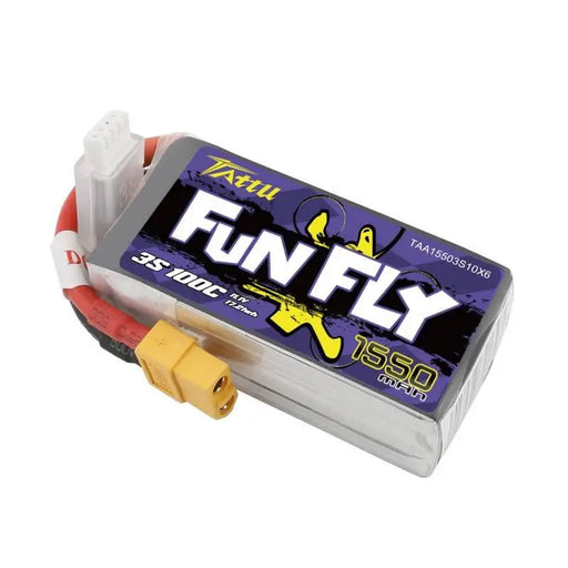 Battery Tattu Funfly 1550mAh 11,1V 100C 3S1P - Lithium and NiMH<<<Batteries<<<RC models<<<InnproXML