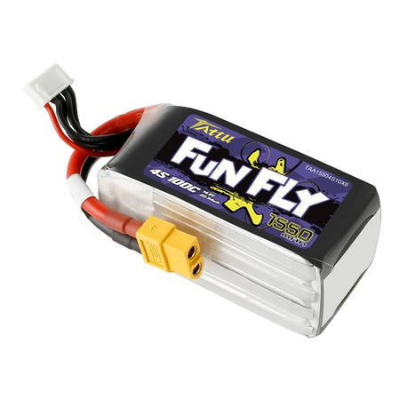 Battery Tattu Funfly 1550mAh 14,8V 100C 4S1P - Lithium and NiMH<<<Batteries<<<RC models<<<InnproXML