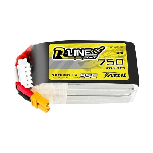 Battery Tattu R-Line 750mAh 14.8V 95C 4S1P JST-XHR - Lithium and NiMH<<<Batteries<<<RC models<<<InnproXML