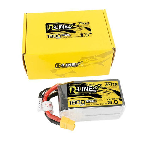 Battery Tattu R-Line Version 3.0 1800mAh 14,8V 120C 4S1P XT60 - Lithium and NiMH<<<Batteries<<<RC models<<<InnproXML