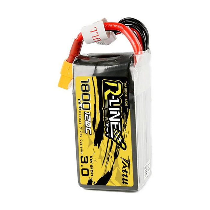 Battery Tattu R-Line Version 3.0 1800mAh 14,8V 120C 4S1P XT60 - Lithium and NiMH<<<Batteries<<<RC models<<<InnproXML