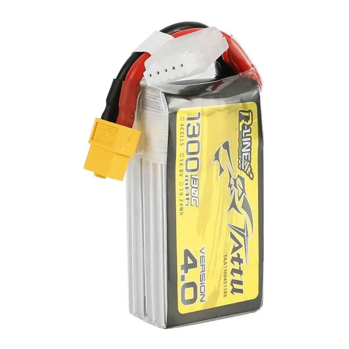Battery Tattu R-Line Version 4.0 1300mAh 14,8V 130C 4S1P XT60 - Lithium and NiMH<<<Batteries<<<RC models<<<InnproXML