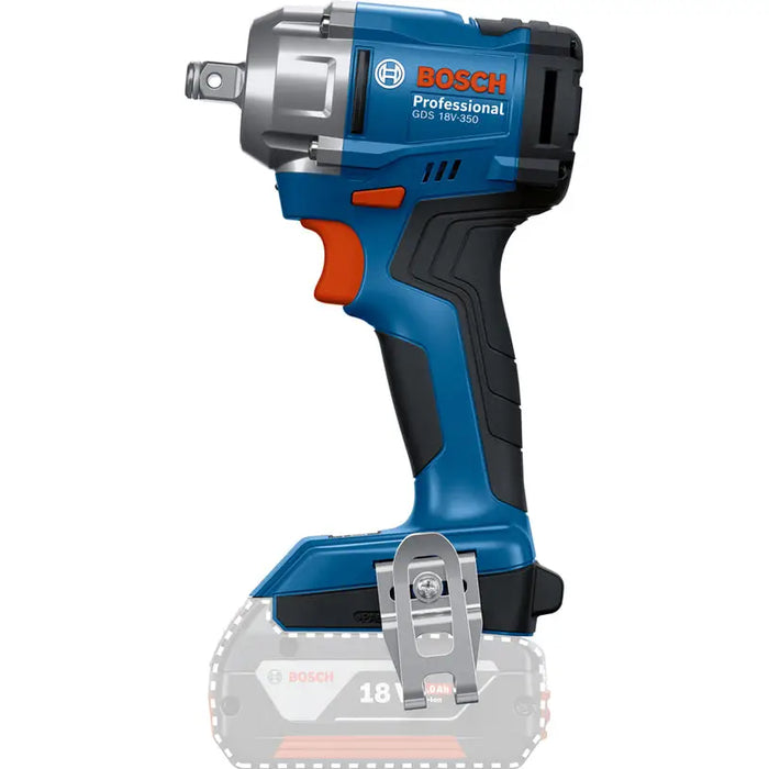 BATTERY WRENCH BOSCH PROFESSIONAL GDS 18V-350 18 V 18 V 350.00 nm 350.00 nm WITHOUT BATTERY AND CHARGER WITHOUT BATTERY