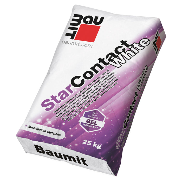 BAUMIT STARCONTACT ADHESIVE AND PUTTY