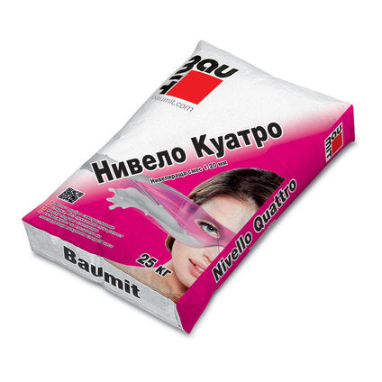 SELF-LEVELING MIXTURE FROM 1 TO 20 MM BAUMIT LEVEL QUATTRO