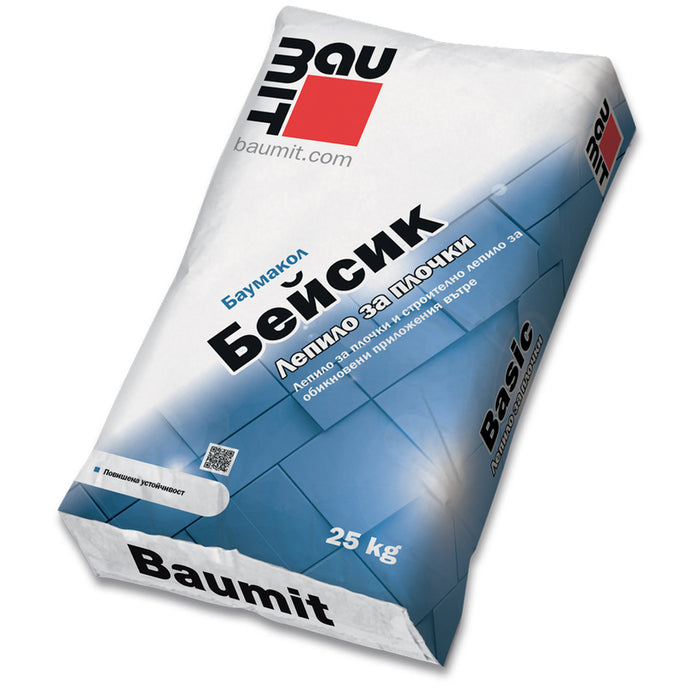 TILE ADHESIVE BAUMIT BAUMACOL BASIC GRAY