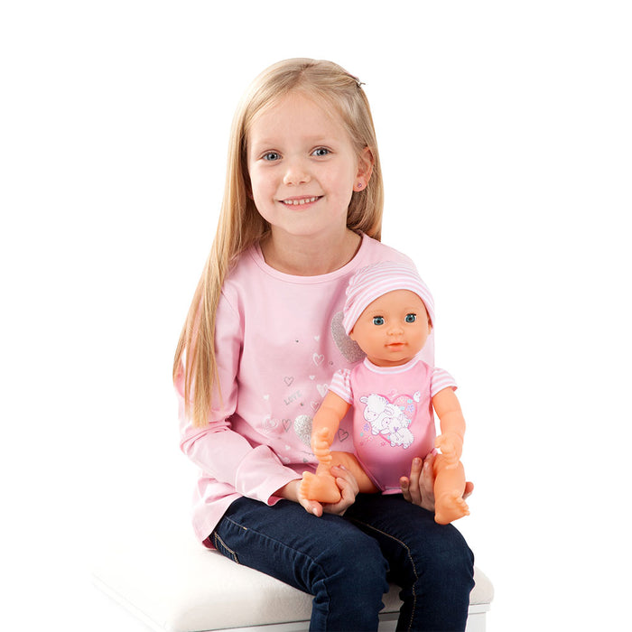 Wetting doll Bayer - Piccolina, with potty, 40 cm