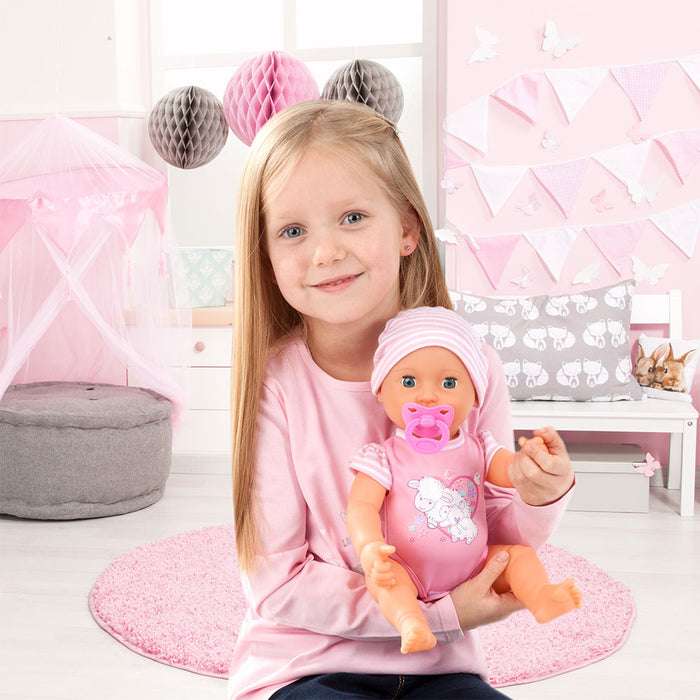 Wetting doll Bayer - Piccolina, with potty, 40 cm