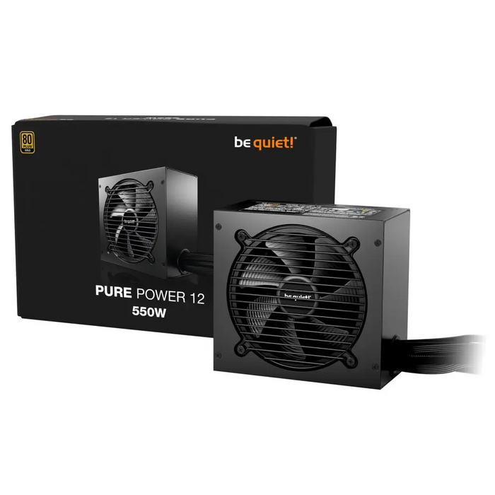 be quiet! PURE POWER 12 550W power supply unit 20 + 4 pin ATX ATX Black - Cases power supplyZDL-OBU<<<Power supplies