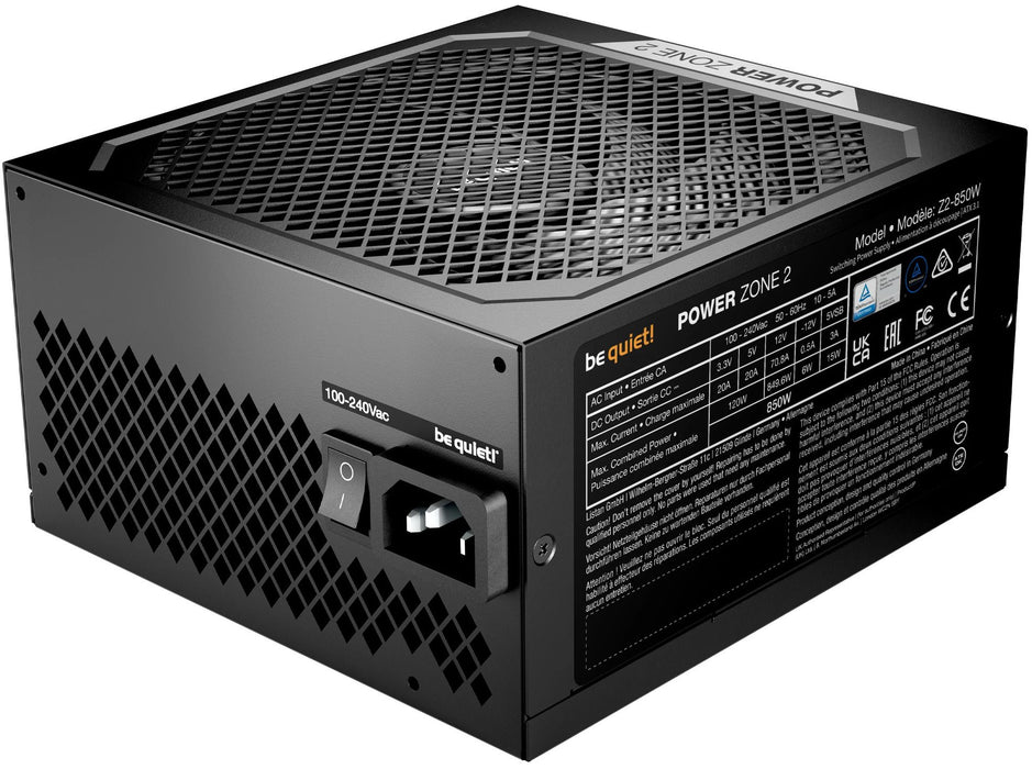 Power supply Be Quiet! BP007EU ATX 850 W RoHS CE 80 PLUS Platinum WEEE BSMI CB