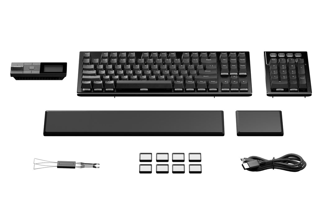 be quiet! Dark Mount Silent Linear US ANSI keyboard Gaming USB QWERTY US English Black