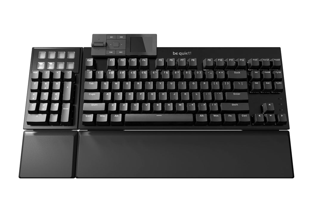be quiet! Dark Mount Silent Linear US ANSI keyboard Gaming USB QWERTY US English Black