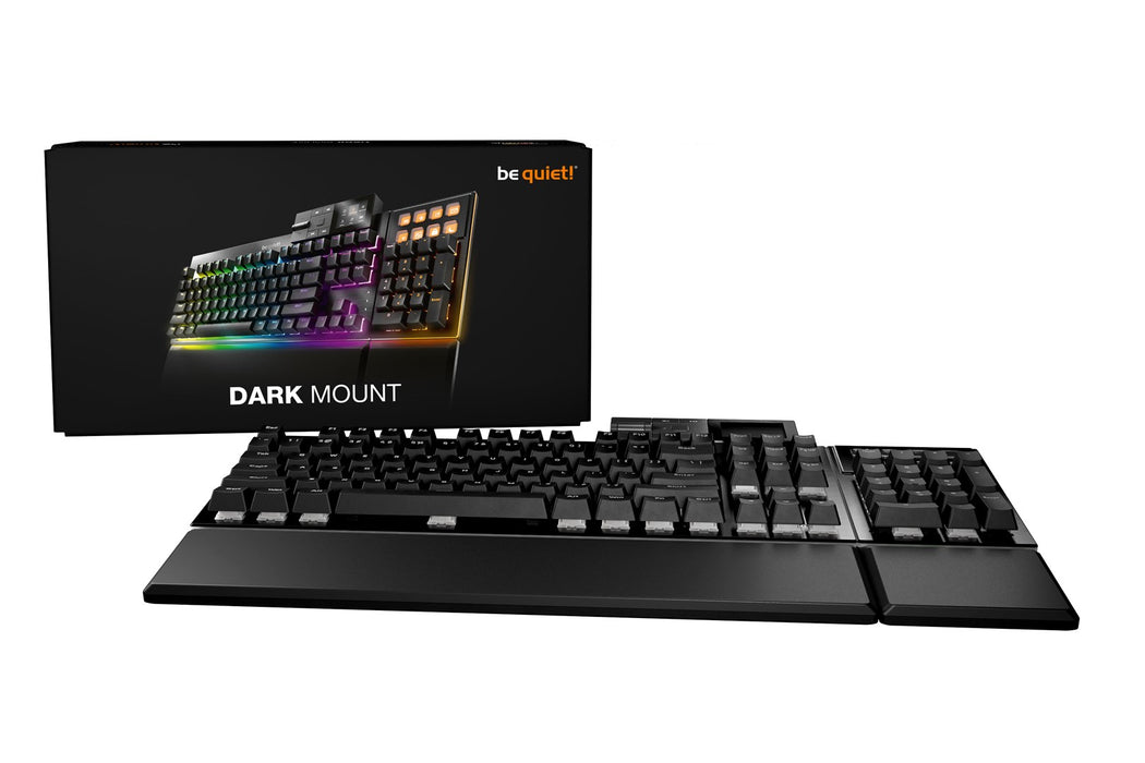 be quiet! Dark Mount Silent Linear US ANSI keyboard Gaming USB QWERTY US English Black
