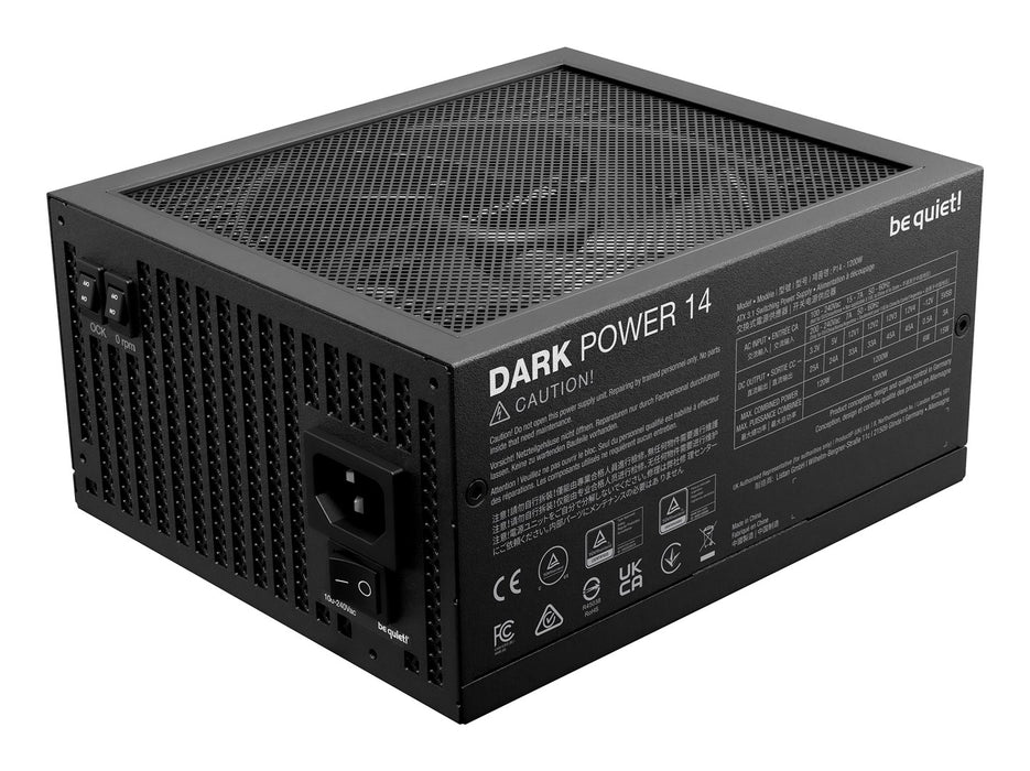 be quiet! Dark Power 14 1200 W - 80 Plus Titanium power supply unit 20+4 pin ATX ATX Black