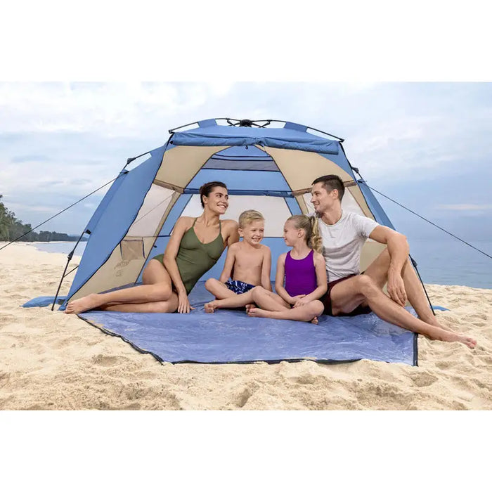 BEACH DOME TENT 127X240X125 BESTWAY 68144 - Палатки<<<Къмпинг<<<Градина<<<Praktiker