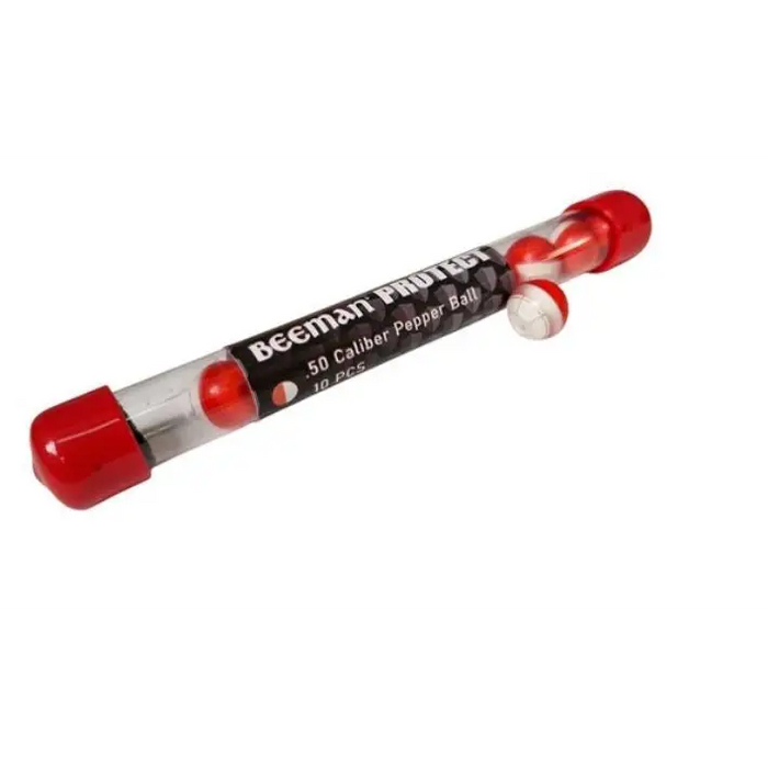 BEEMAN.50 caliber (12.7 mm) pepper balls 10 pcs for BP50 - Rubber bullet gun