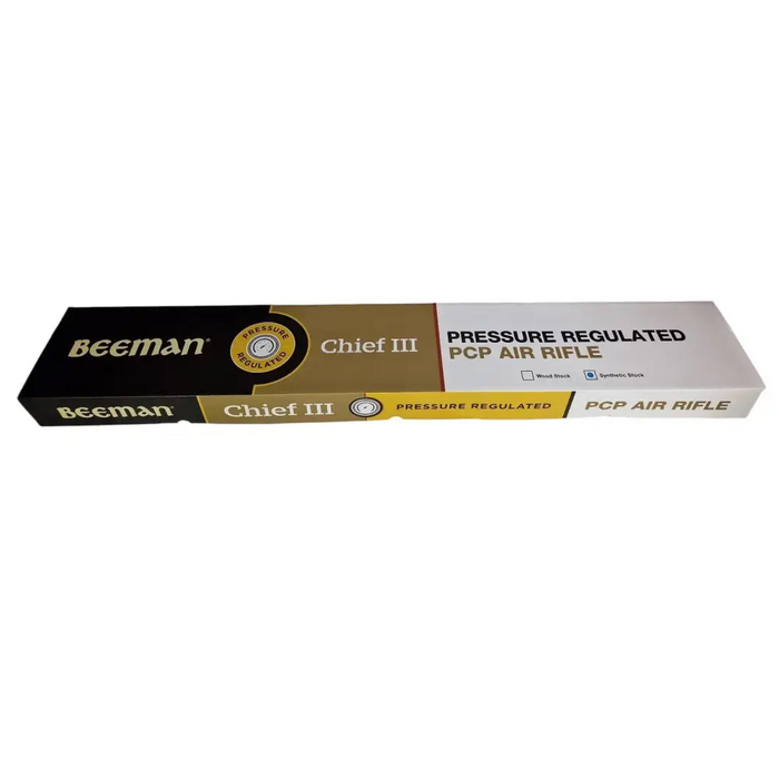 BEEMAN CHIEF III PLUS S PCP air rifle Regulator 4.5mm 12-shot polymer up to 17J - Air
