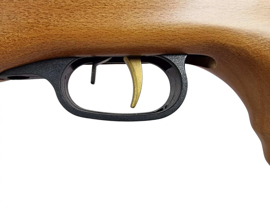 BEEMAN 10620 4.5mm air rifle 1-shot with 6x40 scope wood up to17J