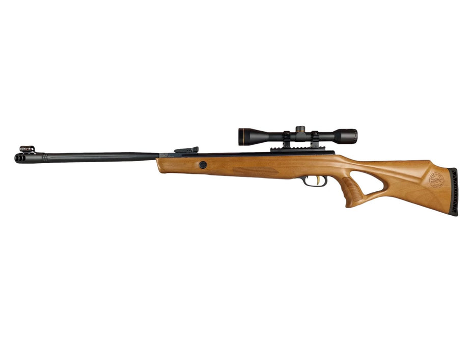 BEEMAN 10620 4.5mm air rifle 1-shot with 6x40 scope wood up to17J