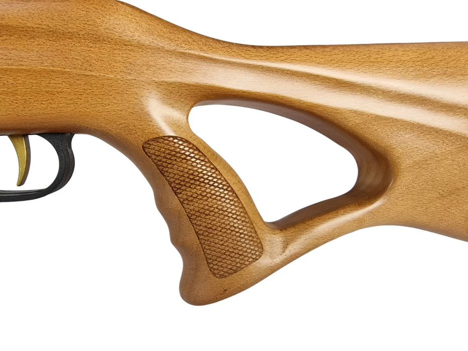 BEEMAN 10620 4.5mm air rifle 1-shot with 6x40 scope wood up to17J