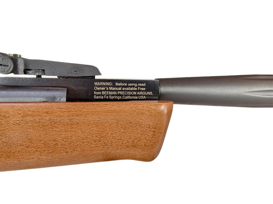 BEEMAN 10620 4.5mm air rifle 1-shot with 6x40 scope wood up to17J