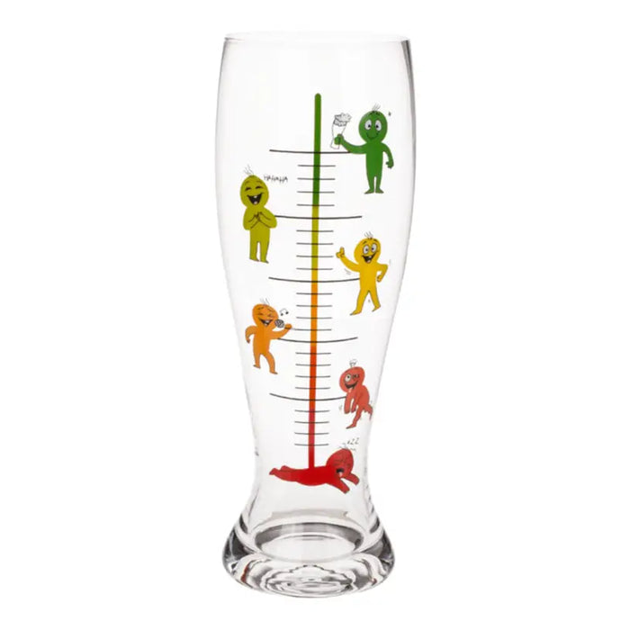 BEER GLASS XXL STAGES OF DRINKING 1300 ML OUT OF THE BLUE - Сервизи чаши и чинии<<<Домашни потреби<<<Кухня<<<Praktiker