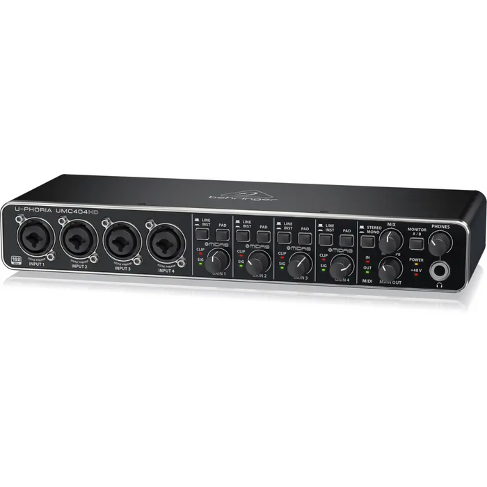 Behringer UMC404HD recording audio interface