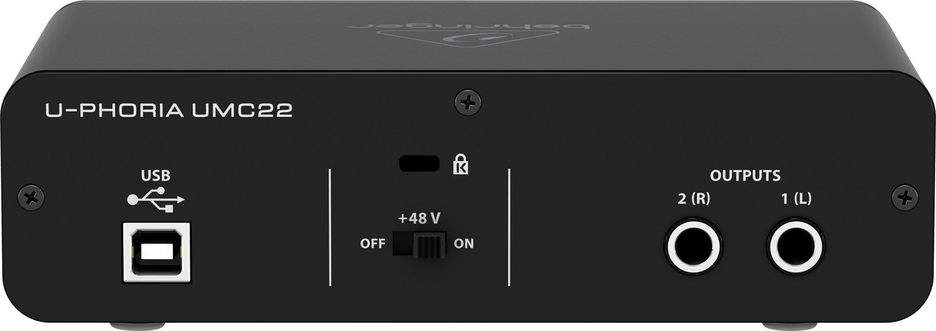 Behringer UMC22 supplementary music equipment Concert/Studio Pre-amp
