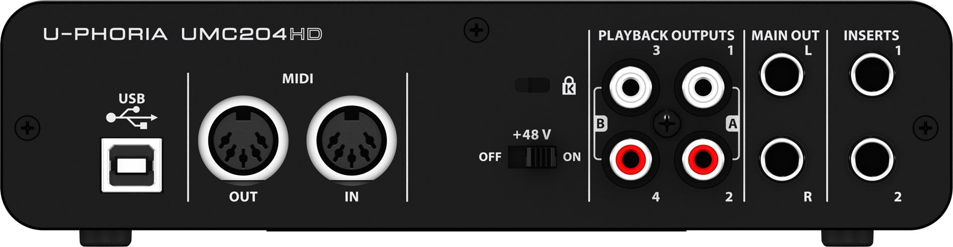 Behringer UMC204HD supplementary music equipment