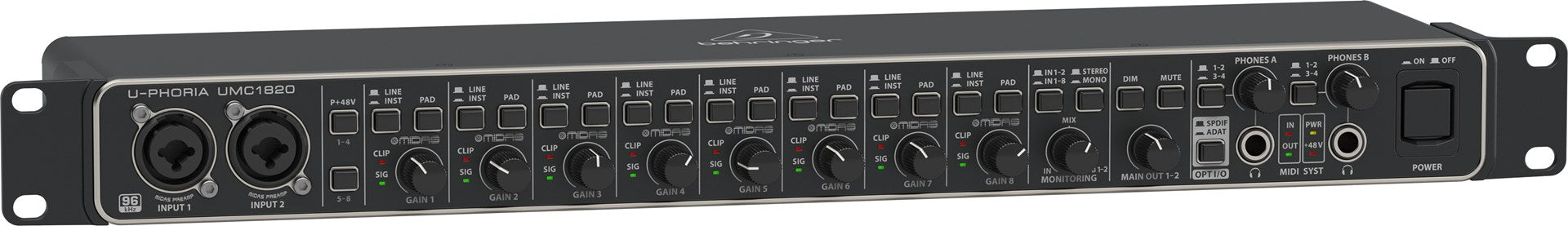 Behringer UMC1820 - USB audio interface