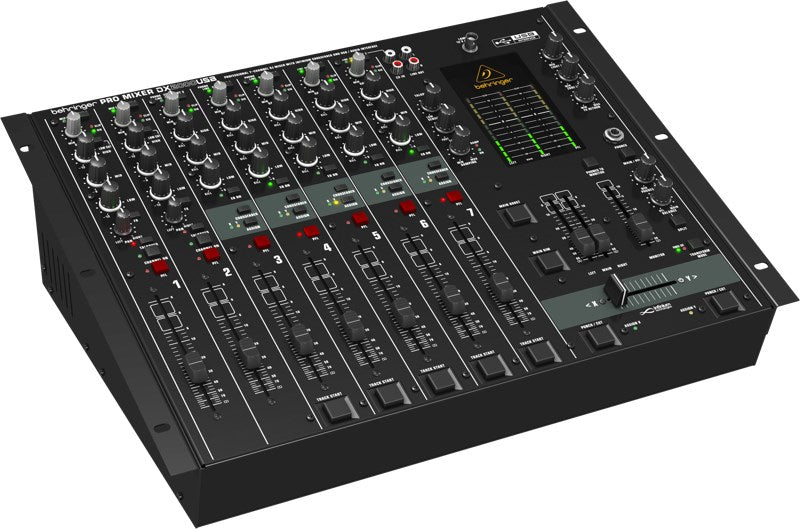 Behringer DX2000USB - professional 7-Channel DJ Mixer with INFINIUM 'Contact-Free' VCA Crossfader and USB/Audio Interface