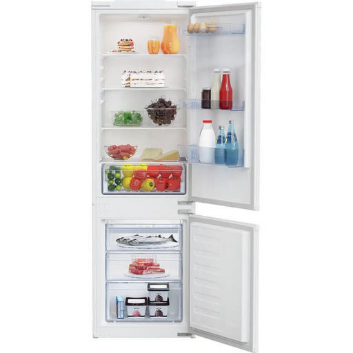 Beko BCSA285K4SN fridge-freezer Built-in 271 L E White - Built-in refrigerators and freezers