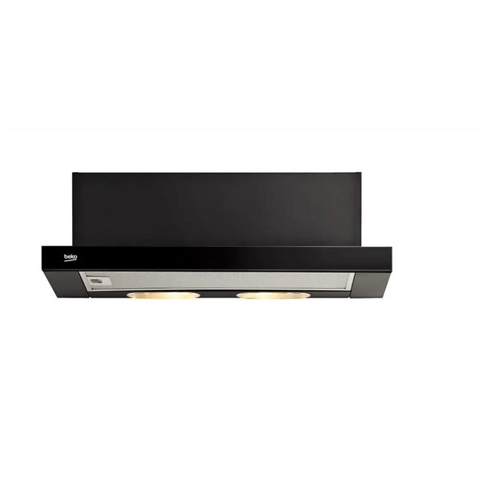 Beko CTB6250B cooker hood 420 m³/h Semi built-in (pull out) Black - Cooker hoodsAGD-OKA<<<Home Appliance