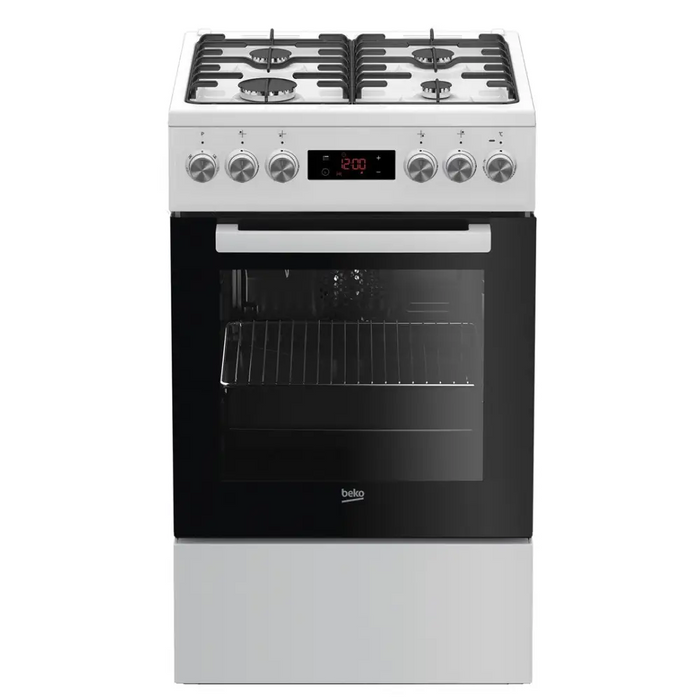 Beko FSE52320DWD cooker Freestanding cooker Gas White A - Free-standing kitchensAGD-KWS<<<Home Appliance