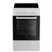 Beko FSS57000GW cooker Freestanding cooker Ceramic Black White A - Free-standing kitchensAGD-KWS<<<Home Appliance