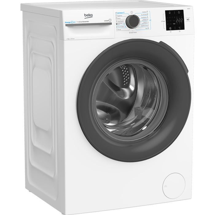Washing machine BEKO BM3WFSU 38213 WA 8.0 kg, 1200 rpm, INVERTER MOTOR