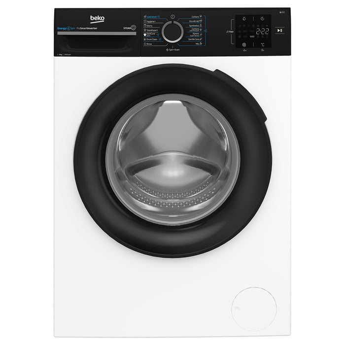 Washing machine BEKO BM3WFSU 39413 WPBB1 9.0 kg, 1400 rpm, INVERTER MOTOR