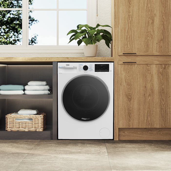 Washing machine BEKO B7WFU 69418 WB ES 9.0 kg, 1400 rpm, INVERTER MOTOR